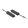 Récepteur et émetteur audio 2 en 1 sans fil Adaptateur audio BT 5.0 Adaptateur portable double mode Noir