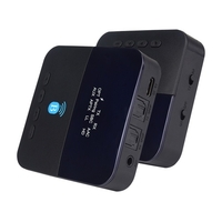 Récepteur/émetteur BT5.0 2-en-1 Prise en charge de la qualité sonore HiFi Commutateur de Mode de transmission/réception Port type-C Batterie 500mAh intégrée