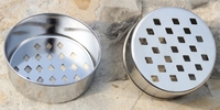 Réchaud à Bois Léger Acier Inoxydable Portable Réchaud à Alcool Solidifié Cuisine En Plein Air Pique-nique Barbecue Camping