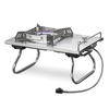 Réchaud de camping en plein air Réchaud à réservoir de gaz portable Réchaud de cuisine extérieur pliable Puissance de feu réglable avec boîte de rangement