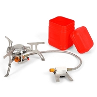 Réchaud de camping portable ultraléger 3500W avec étui de rangement pour la randonnée en plein air