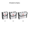 RCSTQ Batterie Lipo Antidéflagrante Antidéflagrante Protection Sacoche de Stockage Sac de Chargement Pochette de Garde avec Indicateur de Batterie Manuel pour 1 Batterie de Remplacement pour Batterie DJI FPV