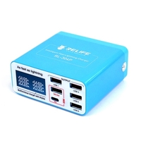 Rechargeur rapide USB intelligent multiports avec affichage LCD