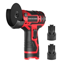 Rectifieuse 12v / 3 pouces Lithium Angle Mini ménage à main coupe polisseuse pour tuyau en métal coupe bois et rouille / colorant ponçage