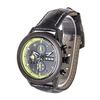 REDEAR Hommes Montre Mouvement À Quartz Alliage Et Boîtier En Bois Heure Et Calendrier Affichage Lumineux Pointeur Chronomètre