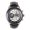 REDEAR Hommes Montre Mouvement À Quartz Alliage Et Boîtier En Bois Heure Et Calendrier Affichage Lumineux Pointeur Chronomètre