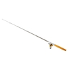 Reel Fishing Rod Combo Set Mini stylo télescopique de poche portable canne à pêche pôle + bobine en alliage d