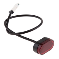 Remplacement de feu arrière arrière pour Xiaomi Mijia M365 Scooter électrique Skateboard sécurité avertissement pièces de rechange