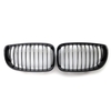 Remplacement de grilles à une seule ligne de rein noir brillant pour BMW série 1 E81 E82 E87 E88 LCI 07-12