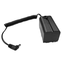 Remplacement de la batterie du câble à ressort du connecteur de coupleur CC de batterie factice NP-F750
