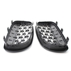 Remplacement de la calandre avant à deux lattes noir brillant pour BMW E81 E82 E87 E88 sélectionné 2007-2012