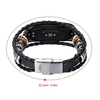 Remplacement de la dragonne pour Xiaomi Mi Band 6/6 NFC Mi Band 5 montre intelligente cordon en cuir perlé Style ethnique bracelet à bricoler soi-même bracelet de montre de remplacement