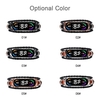 Remplacement de la dragonne pour Xiaomi Mi Band 6/6 NFC Mi Band 5 montre intelligente cordon en cuir perlé Style ethnique bracelet à bricoler soi-même bracelet de montre de remplacement