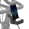 Remplacement de support pour téléphone portable pour Peloton Bike & Bike+ plateau de montage pour téléphone portable et étui pour écouteurs en Aluminium avec fente de charge