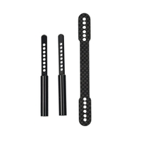 Remplacement en métal de colonne de coque de voiture pour voiture Axial scx10 90046 90047 RC 47mm