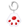Remplacement pour Apple Airtags Tracker Cover Silicone manchon de protection en acier inoxydable porte-clés anti-rayures protecteur Finder Holder