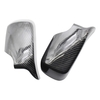 Remplacement pour BMW E46 98-05 couvercle de protection pour rétroviseur de porte côté gauche en fibre de carbone impression