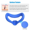 Remplacement pour Oculus Quest 2 Silicone Eye Cover Silicone Face Cover Light Blocking Face Pad Sweatproof Lavable Eye Cover