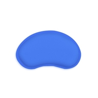 Repose-poignet de souris ergonomique doux en mousse à mémoire de forme tapis de poignet de souris anti-dérapant portable support de poignet rose