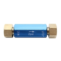 Residual Disc Brake Proportioning Valve 2LB Pressure Valve Brake Check Valve Blue Rod for Disc 3/8-24