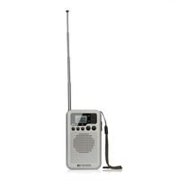 Retekess TR106 Radio portable FM / AM avec écran LCD avec minuterie de sommeil Récepteur radio de poche Lecteur MP3