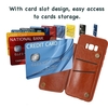 Retro Classique Multifonctionnel Flip Magnétique En Cuir Portefeuille Cas De Carte Fentes Antichoc Téléphone Coque