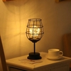 Retro Creux Art De Fer Lampe Blanc Chaud Chambre Nuit Lumière Éclairage À La Maison Éclairage Décoration