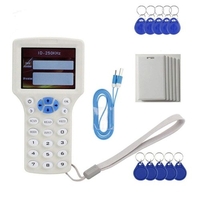 RFID NFC Card Copier Reader Writer Duplicator 10 Programmateur de fréquence pour cartes à puce et toutes les cartes 125KHz