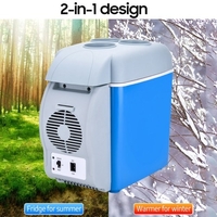 Réfrigérateur de voiture 12V 7.5L Mini réfrigérateur et réchauffeur de voiture portable pour voyage sur la route voyage Camping pêche