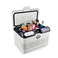 Réfrigérateur de voiture 15L congélateur refroidisseur garder au chaud et au frais réfrigérateur à double usage réfrigération rapide réfrigérateur pique-nique à la maison