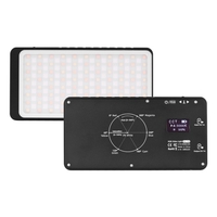 RGB LED Video Light Bicolore Fill Light 2600K-6000K CRI 96 Batterie au lithium 4000mAh intégrée