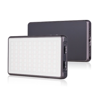 RGB LED Video Light Type-C 5000mAh Batterie Rechargeable CRI 96+ Effet d