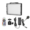 RGB Light Panle LED Video Light Photography Fill Light 3200K-5600K Dimmable CRI95 + avec adaptateur à rotule Télécommande pour Vlog Live Streaming Photographie de produit Enregistrement vidéo