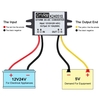 Régulateur de convertisseur portatif DC / DC 12V / 24V abaissez jusqu