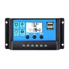 Régulateur de panneau solaire universel Régulateur de charge de batterie 12V / 24V Auto avec double USB pour énergie solaire bricolage