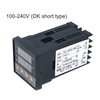 Régulateur de température intelligent numérique PID REX-C100FK02-V * DN 0-400 ° CK Type Entrée Sortie SSR (100-240V DK court)