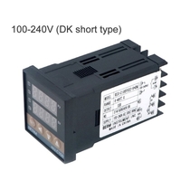 Régulateur de température intelligent numérique PID REX-C100FK02-V * DN 0-400 ° CK Type Entrée Sortie SSR (100-240V DK court)