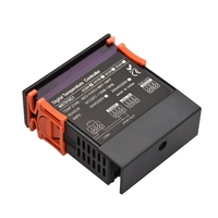 Régulateur de température numérique 5A WK7016C1 Régulateur de température intelligent AC 220V Réfrigérateur Thermostat Support Chauffage/Refroidissement/Étalonnage de la température/Protection contre les retards/Verrouillage des données/Réglage