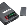 RICHMETERS Mini-multimètre numérique de poche multifonction 4000 comptes Compteur multimètre CA / CC Testeur de tension de transistor Ampèremètre Capteur de température Sonde d