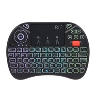 Rii i8X Plus 2.4GHz Clavier QWERT sans fil rétroéclairé