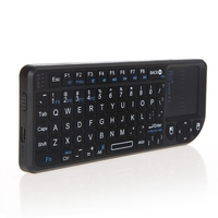 Rii mini X1 poche 2.4G sans fil Air Mouse Touchpad clavier de jeu pour téléphone Android TV Box PC portable