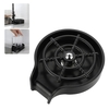 Rinceuse en verre pour évier de cuisine Bouteille Tasses Rondelle pour évier Barre de fixation Rinceuse en verre Accessoires d