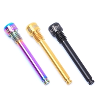 RISQUE 2pcs Ultralight titane alliage bicyclette hydraulique boulons de frein à disque