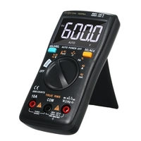 RM102Pro multimètre automatique 6000 comptes rétro-éclairage AC / DC ampèremètre voltmètre Diode résistance capacitéTempérature