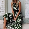 Robe à pois pour femmes Robe d