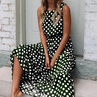 Robe à pois pour femmes Robe d
