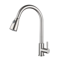 Robinet de cuisine rétractable avec pulvérisateur