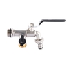 Robinet double sortie 1/2 pouce et 1 * 3/4 pouce avec valve de sortie épaissie détachable pour les cultures agricoles d