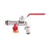 Robinet double sortie 1/2 pouce et 1 * 3/4 pouce avec valve de sortie épaissie détachable pour les cultures agricoles d