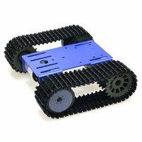 Robot sur chenilles Smart Car Platform Robot Kits Robot Tank Chariot sur Chenilles Kit DIY Kit Solide Plate-forme Robotique Tank Plate-forme Mobile Plateforme Robotique Jouet Plate-forme pour Arduino